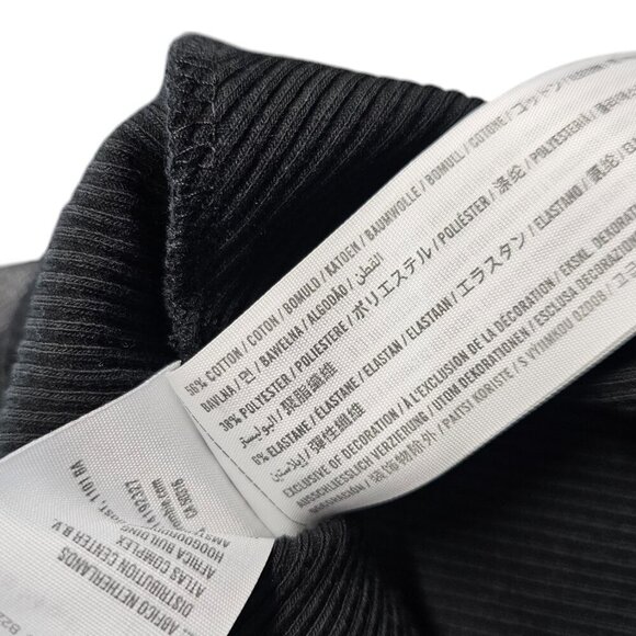 Hollister Womens Ribbed Flowy Mini Skirt, Pull On, Black, Basics, Size Small - Picture 6 of 7